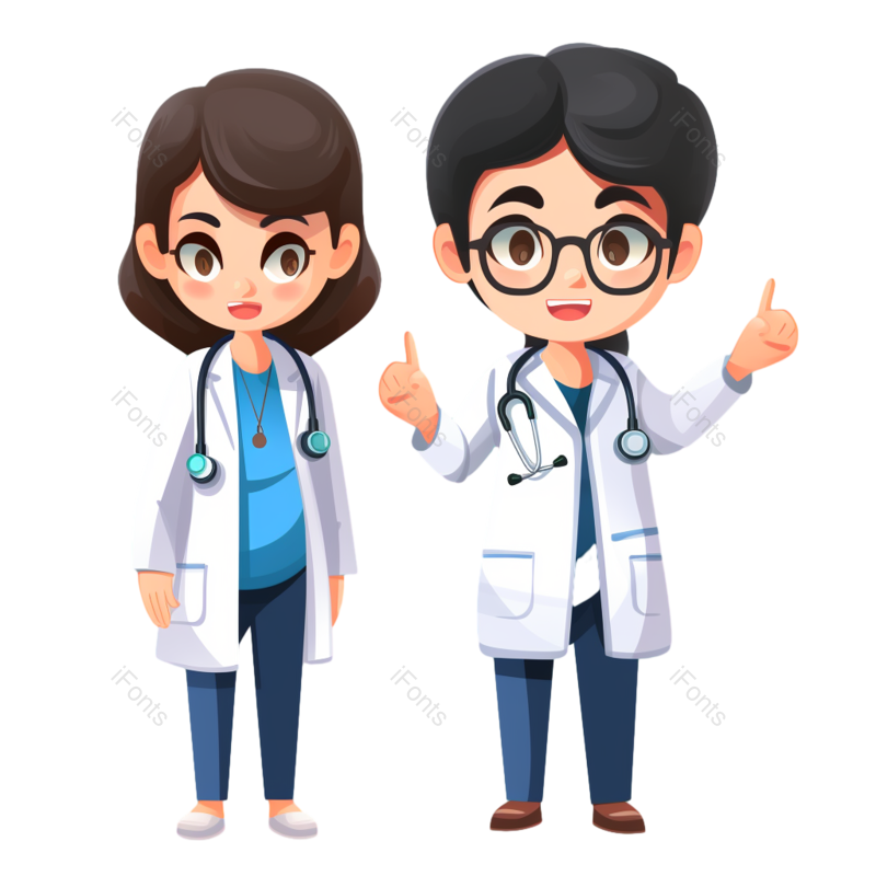 医学图片,护士元素,医院PNG,医生免抠素材